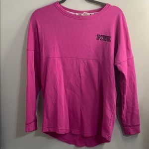 LAST CHANCE!! PINK Crew neck sweatshirt